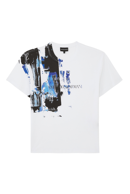 Water Print Jersey T-shirt
